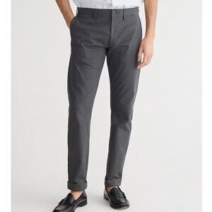 NWT Grey JCrew 484 Slim-fit Stretch Chino 33/34